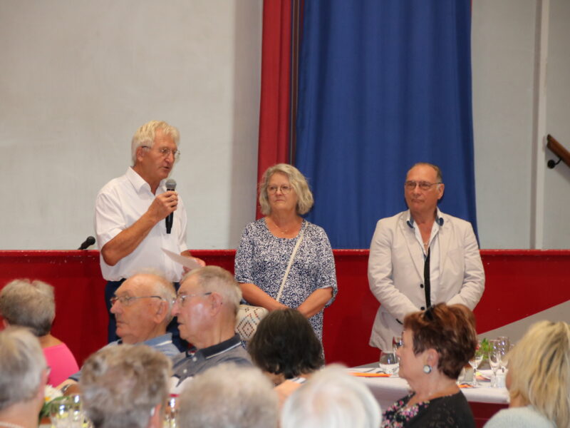 Anniversaire des 50 ans du club du Bel Âge à Château-Gontier-sur-Mayenne