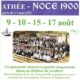 Spectacle vivant (Noce 1900) organisé par le comité des fêtes et d’animation d’Athée le 9 – 10 – 15 et 17 août 2025