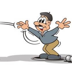 Dessin concours de pétanque
